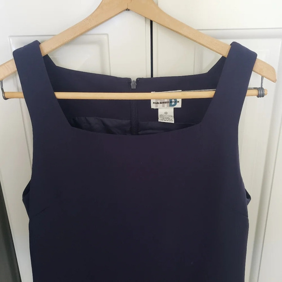 Paul Harris Navy Blue Lined Dress Jumper - Picture 2 of 6